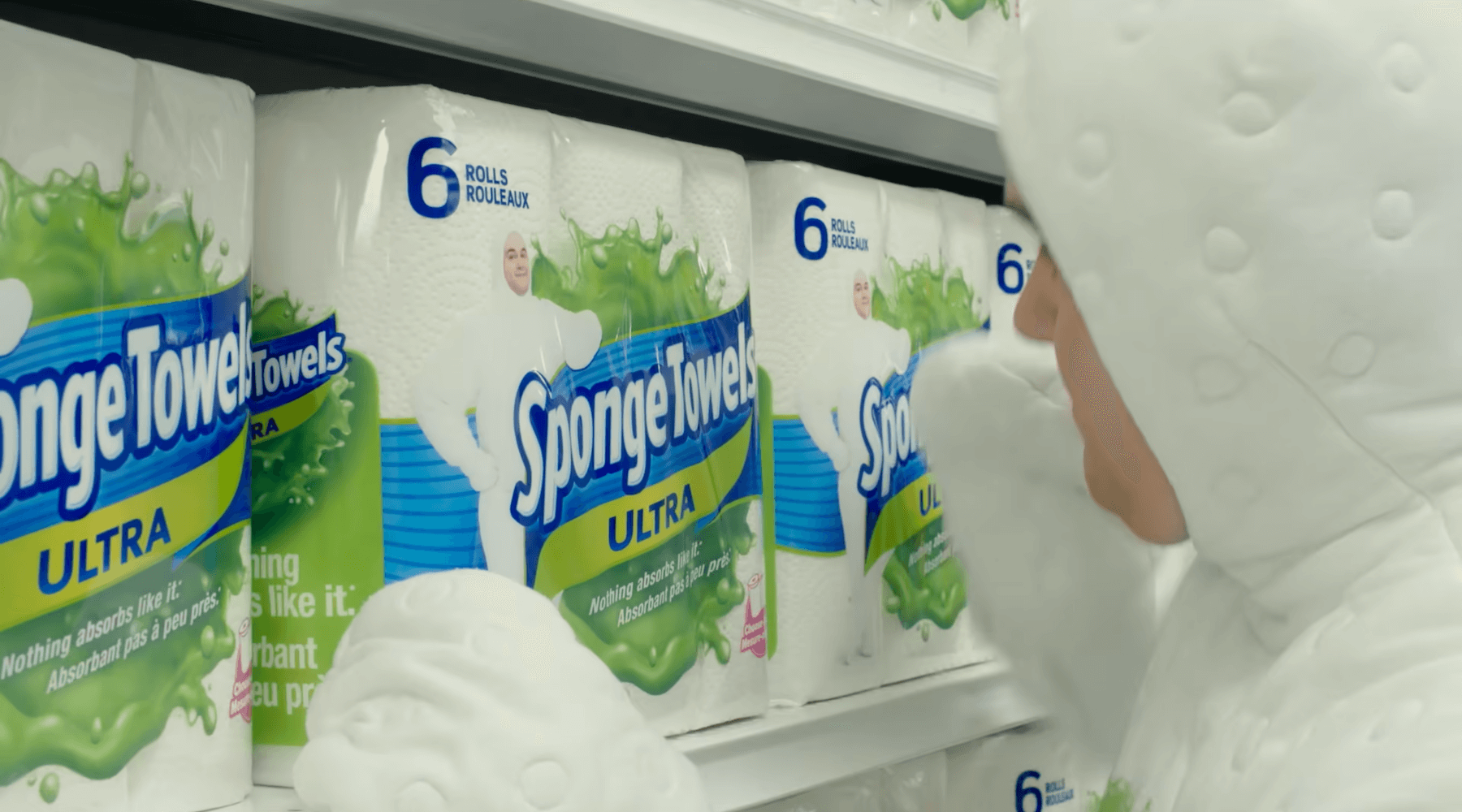 sponge towels